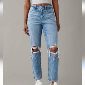 Classic Blue Distressed Women Jeans